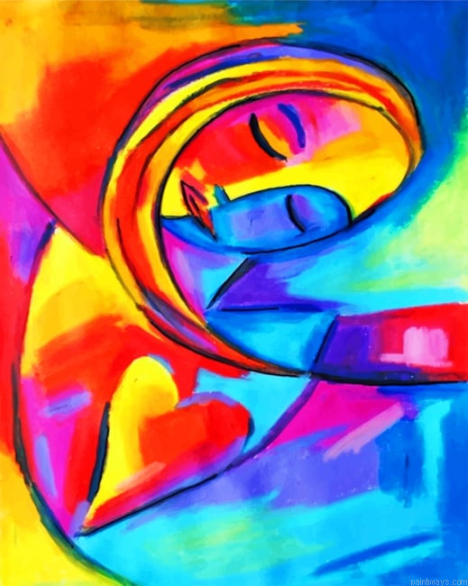 Abstract Colorful Art Painting By Numberss.png