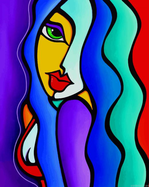 Abstract Pop Art New Painting By Numberss.png