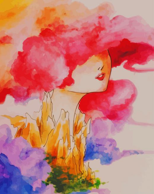 Abstract Watercolor New Painting By Numberss.png