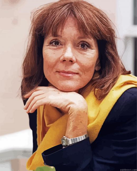 Actress Diana Rigg Painting By Numberss.png