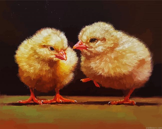 Adorable Chicks Painting By Numberss.png