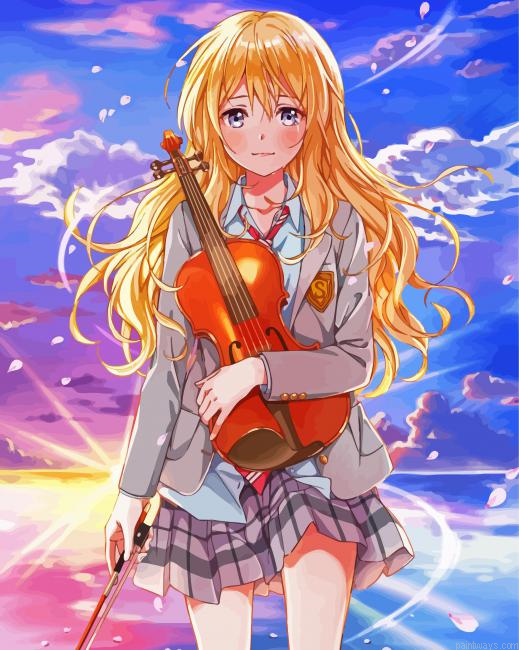 Adorable Kaori Miyazono Painting By Numberss.png
