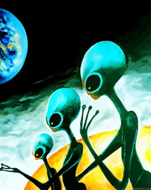Aesthetic Abstract Aliens Painting By Numberss.png