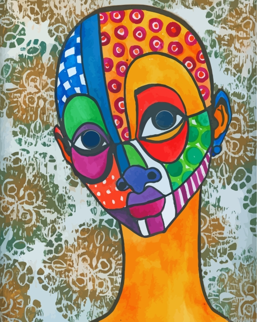 Aesthetic Abstract Face Painting By Numbers.png