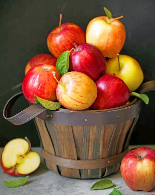 Aesthetic Apples Painting By Numbers.png