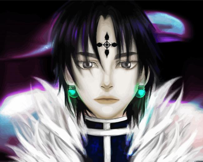 Aesthetic Chrollo Lucilfer Painting By Numberss.png