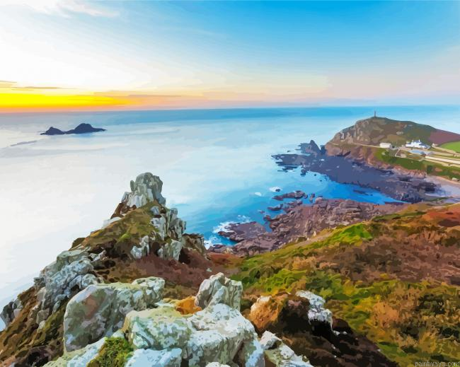 Aesthetic Cornwall Painting By Numberss.png