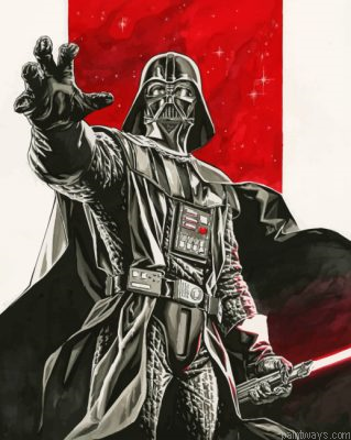 Aesthetic Darth Vader Painting By Numbers.png