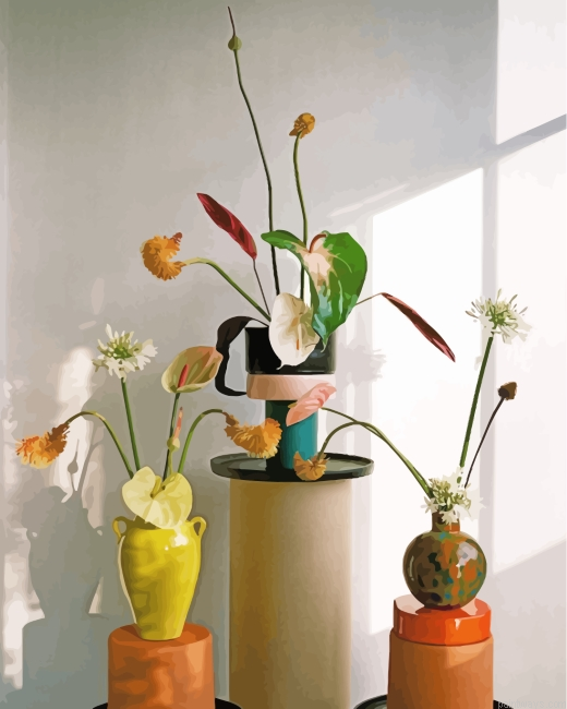Aesthetic Ikebana Painting By Numbers.png