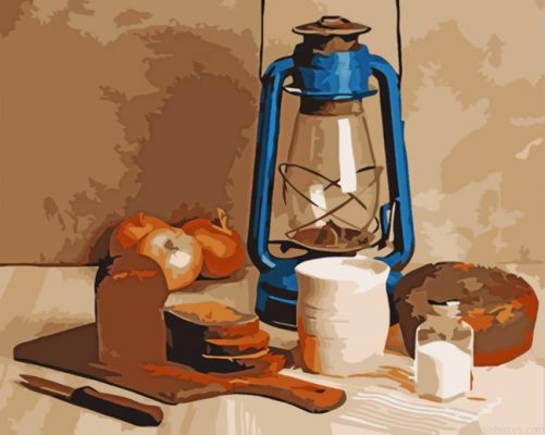 Aesthetic Lantern Painting By Numbers.png