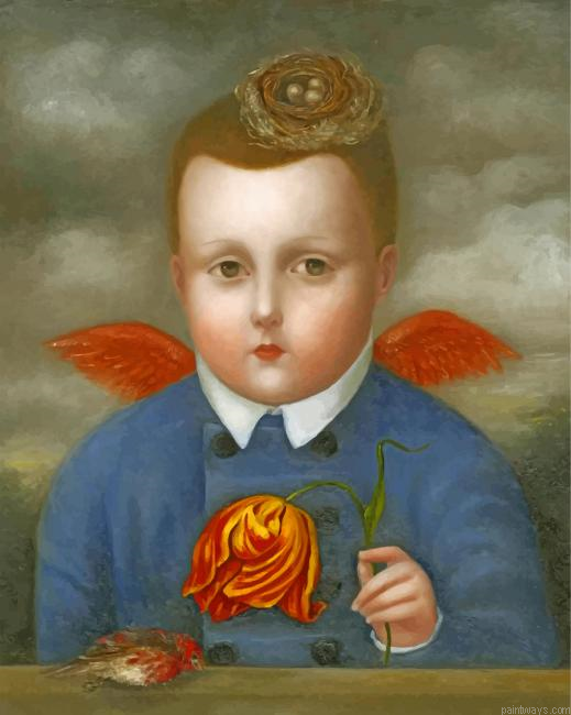 Aesthetic Primitive Man Painting By Numbers.png