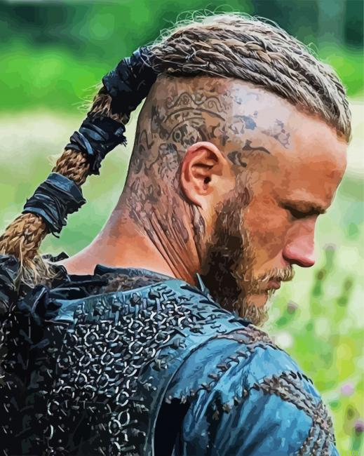 Aesthetic Ragnar Lothbrok Painting By Numberss.png