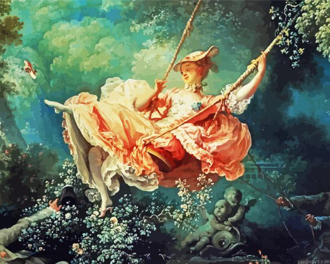 Aesthetic Rococo Art Painting By Numberss.png