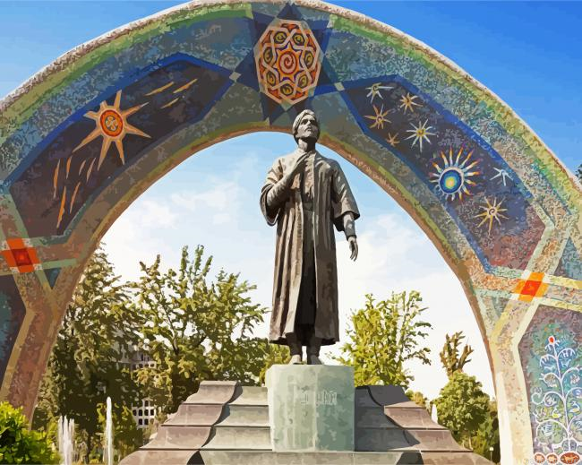 Aesthetic Rudaki Park Painting By Numberss.png