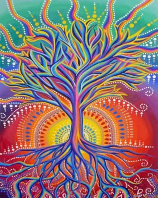 Aesthetic Tree Of Life Painting By Numbers.png