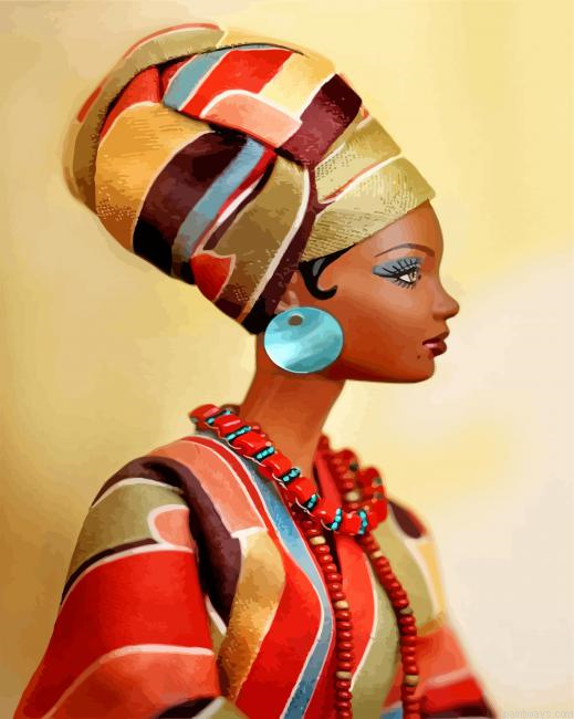 African Woman Painting By Numbers.png