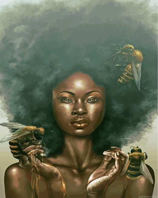 Afro Lady Painting By Numbers.png