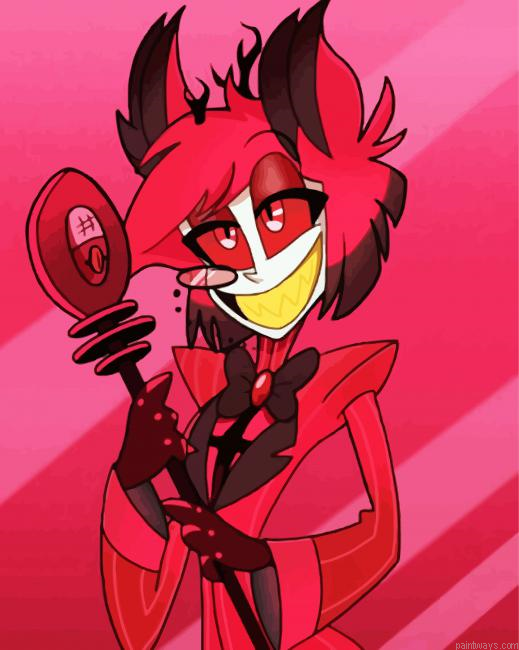 Alastor Web Series Painting By Numberss.png