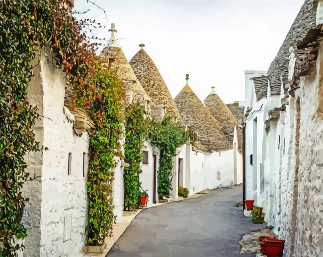 Alberobello Neighborhood Painting By Numberss.png