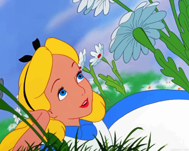 Alice Disney Animations Painting By Numberss.png