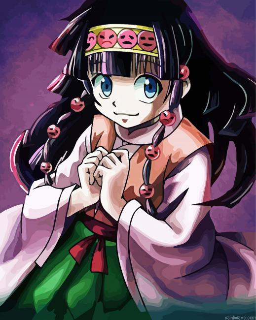Alluka Character Art Painting By Numberss.png