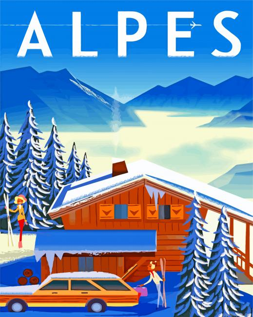 Alpes Europe Painting By Numbers.png