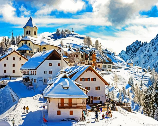 Alpine Village Painting By Numberss.png