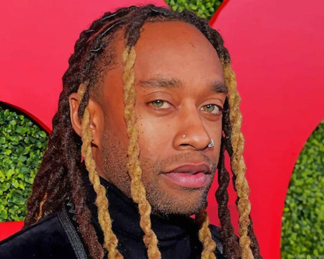 American Rapper Ty Dolla Sign New Painting By Numberss.png