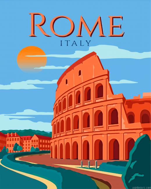 Amphitheatre Rome Painting By Numbers.png