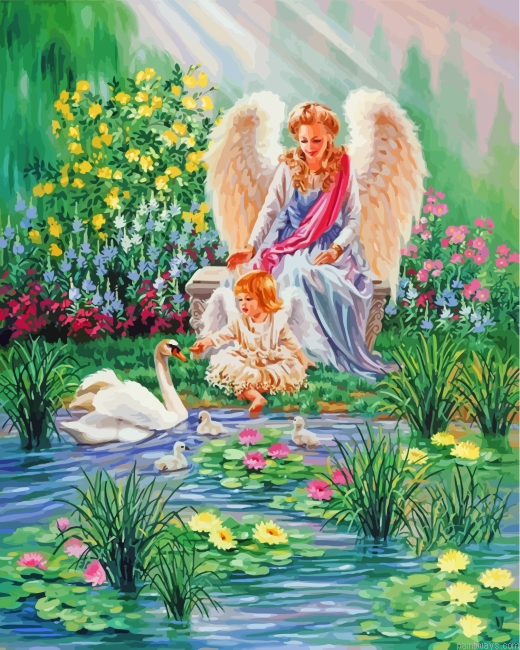 Angel Mother Painting By Numbers.png