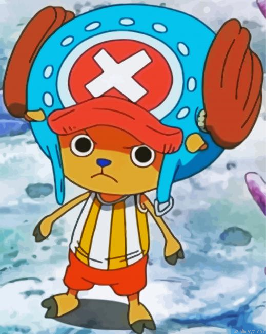 Angry Chopper Painting By Numberss.png
