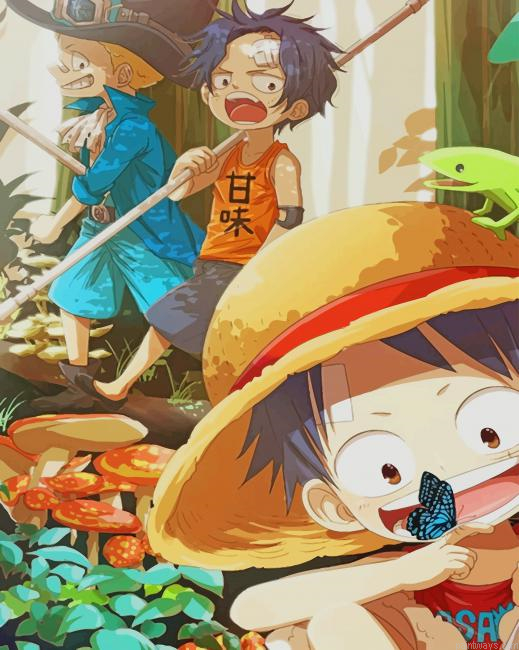 Animation One Piece New Painting By Numberss.png