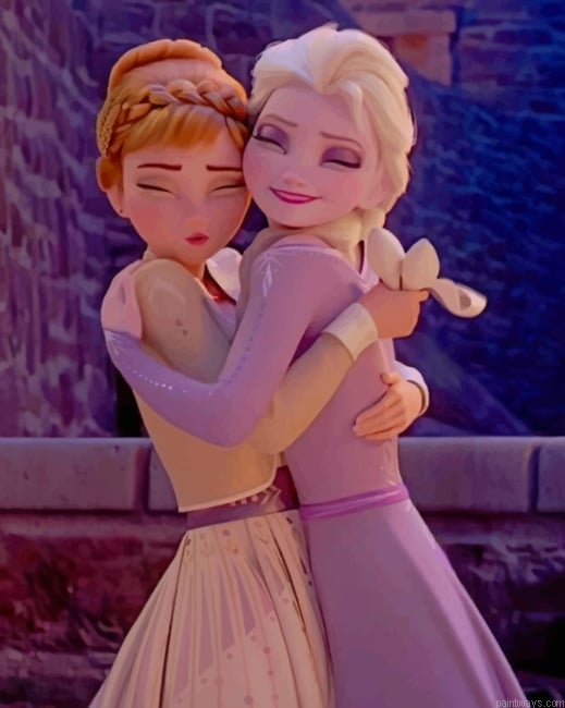Anna And Elsa Painting By Numberss.png