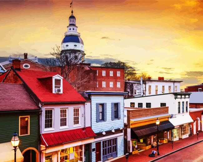 Annapolis Buildings Painting By Numberss.png