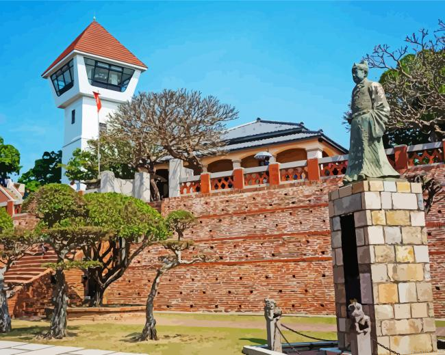 Anping Old Fort Painting By Numberss.png