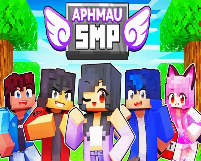 Aphmau Minecraft Game Painting By Numberss.png