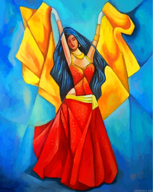 Arabic Dancer Painting By Numbers.png