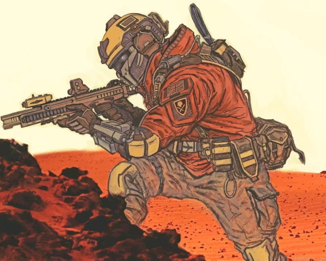 Army Man Painting By Numberss.png