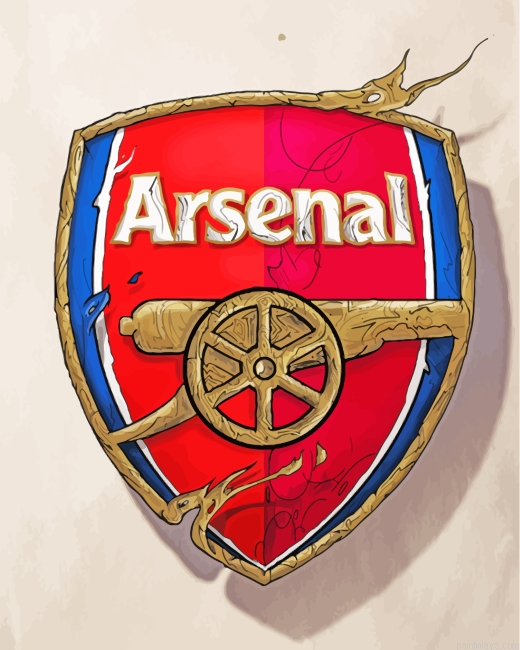 Arsenal Logo Painting By Numberss.png