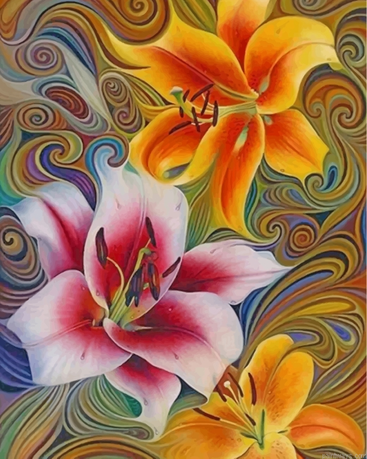 Artistic Flowers Painting By Numbers.png