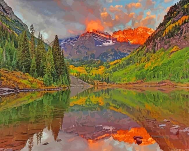 Aspen Landscape Painting By Numberss.png