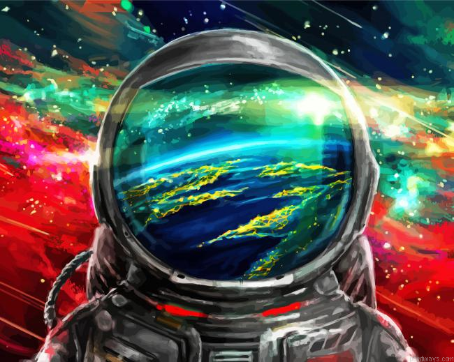 Astronaut In Space Painting By Numberss.png