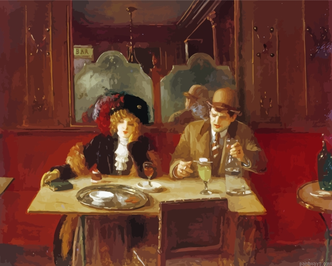 At The Cafe Painting By Numbers.png