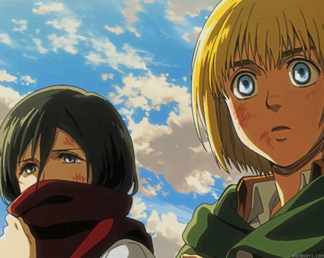Attack On Titan Animation New Painting By Numberss.png