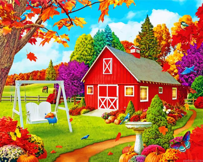 Autumn Farm Painting By Numbers.png