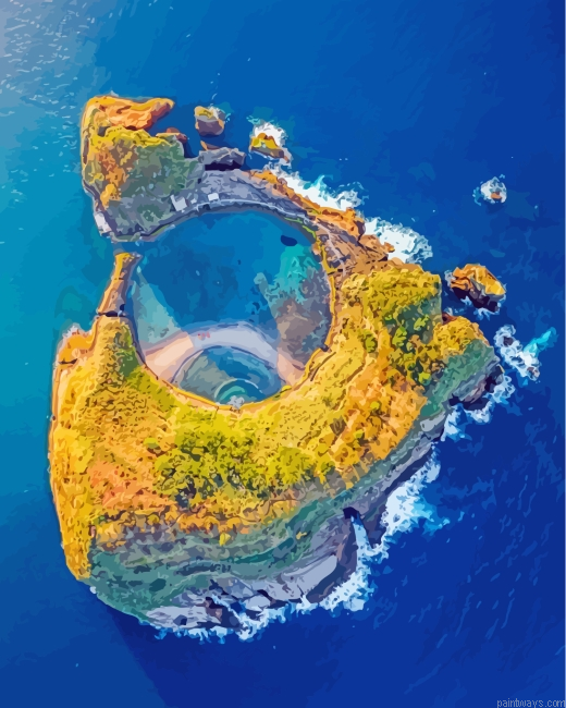 Azores Island Painting By Numberss.png