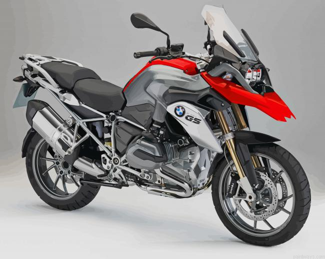 Bmw Motorcycle New Painting By Numberss.png