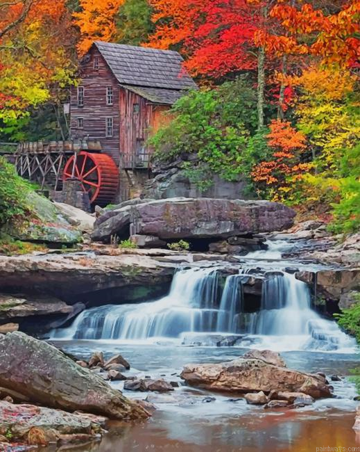 Babcock State Park New Painting By Numberss.png