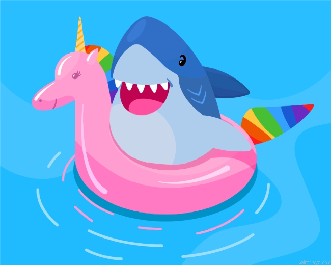 Baby Shark Painting By Numbers.png