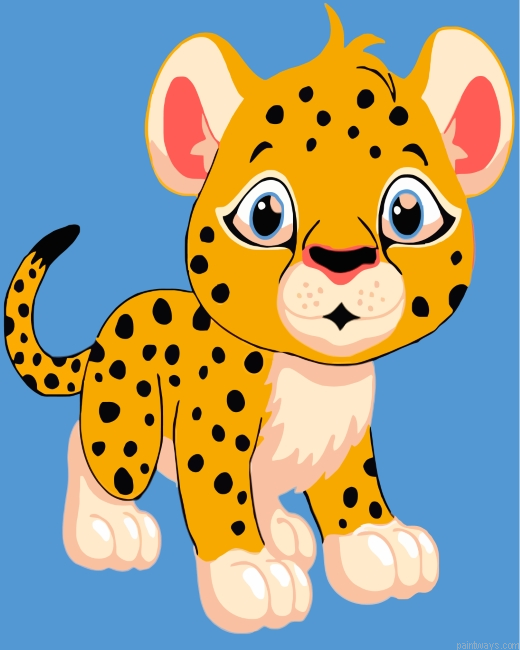Baby Tiger Painting By Numbers.png